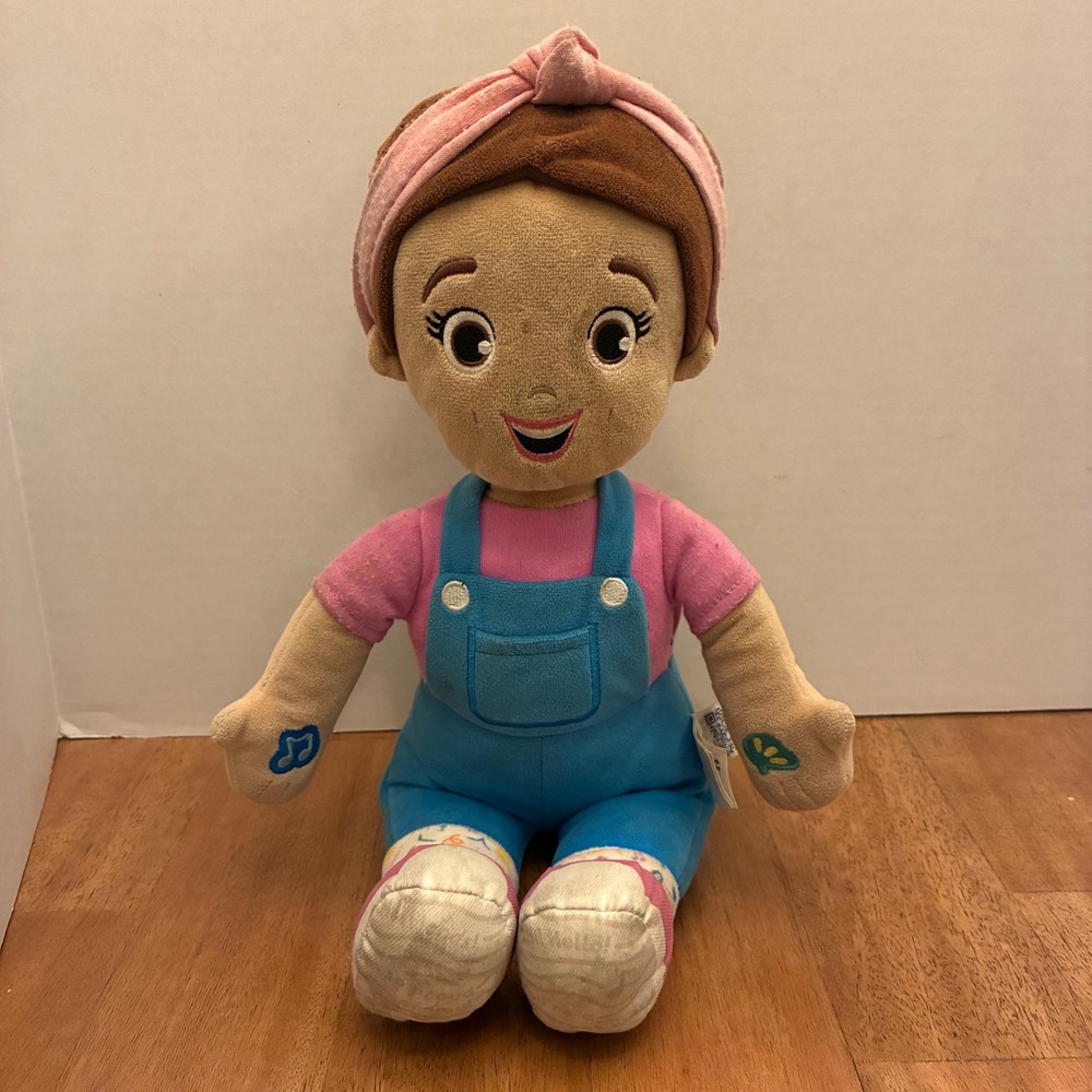 Ms. Rachel Speak and Sing Doll Plush Toy Spin Master Toddler Kidcore Kids Works